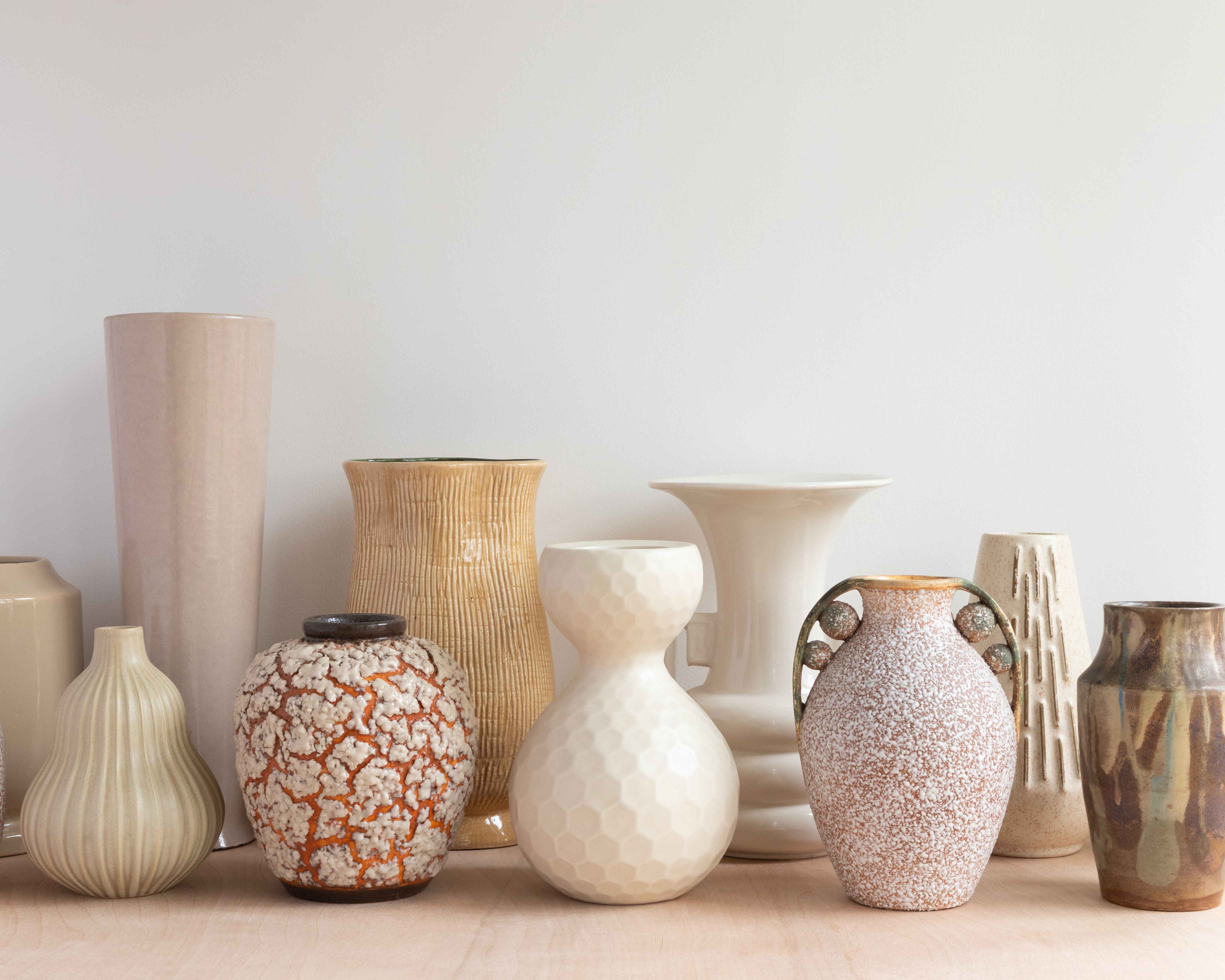 pottery and vases